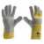 Перчатки спилковые комбинированные, усиленные, утолщенные, размер XL, Сибртех Садовые перчатки фото, изображение