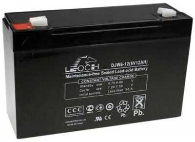 Leoch DJW 6-12 Аккумуляторы фото, изображение